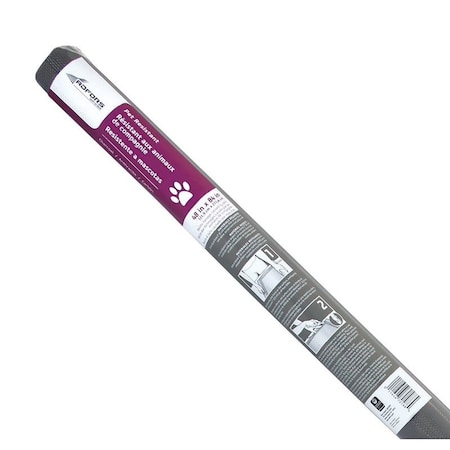 Adfors Saint-Gobain ADFORS Pet Resistant 48 in. W X 7 ft. L Charcoal Polyester Pet Screen Cloth FCS8994-M